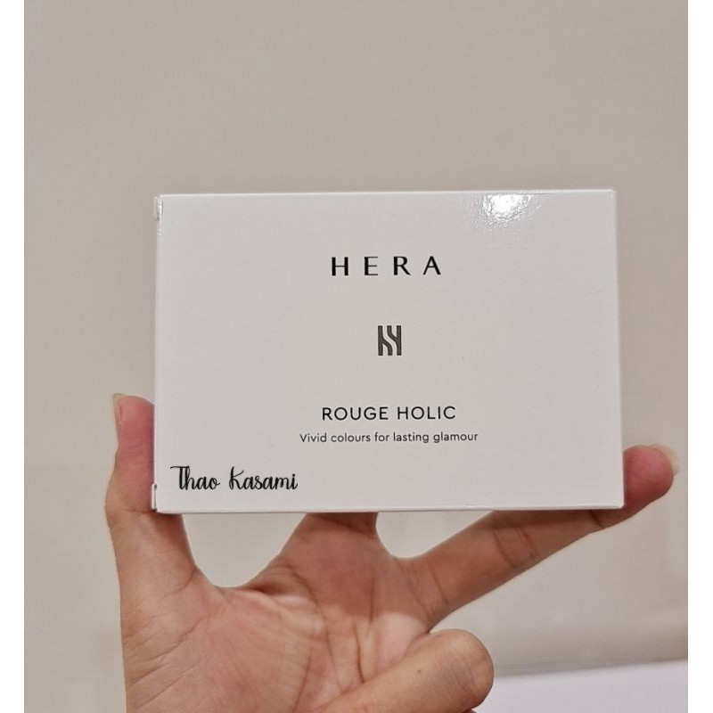 [2022.04 Date] Son lì dạng bảng Hera 10 màu (Hera Rouge Holic) Không Chì Mềm Môi Không Bóng