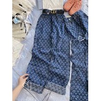 QUẦN JEANS DÀI ỐNG SUÔNG LƯNG CAO CO GIÃN SHOP PHƯƠNG CHÂU