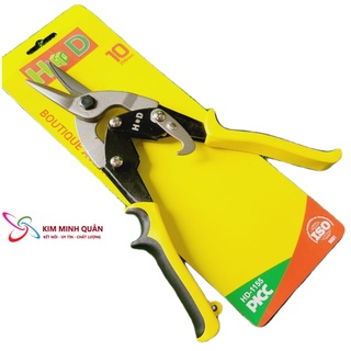 Kéo Cắt Tôn HD Mỏ Thẳng Có Răng 250mm/10"