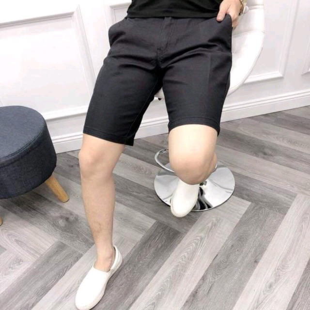 Quân short âu nam đen hàn quốc phong cách | BigBuy360 - bigbuy360.vn