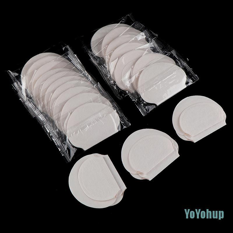 [Hàng mới về] Set 40 miếng dán dưới cánh tay thấm mồ hôi có thể giặt và tái sử dụng cho nữ