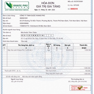 Dây Thìa Canh Khang Phú