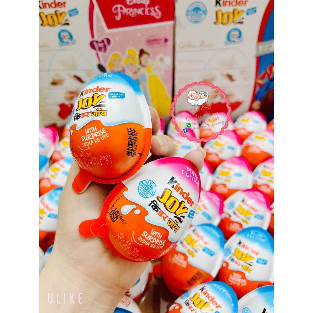 [ Hàng Chuẩn ] Socola Đồ Chơi Trứng Kinder Joy 20g ( Date mới :10/1/2022 )