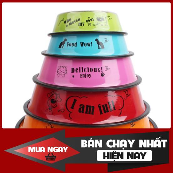 BÁT ĂN INOX CAO CẤP CHO CHÓ MÈO THÚ CƯNG 0