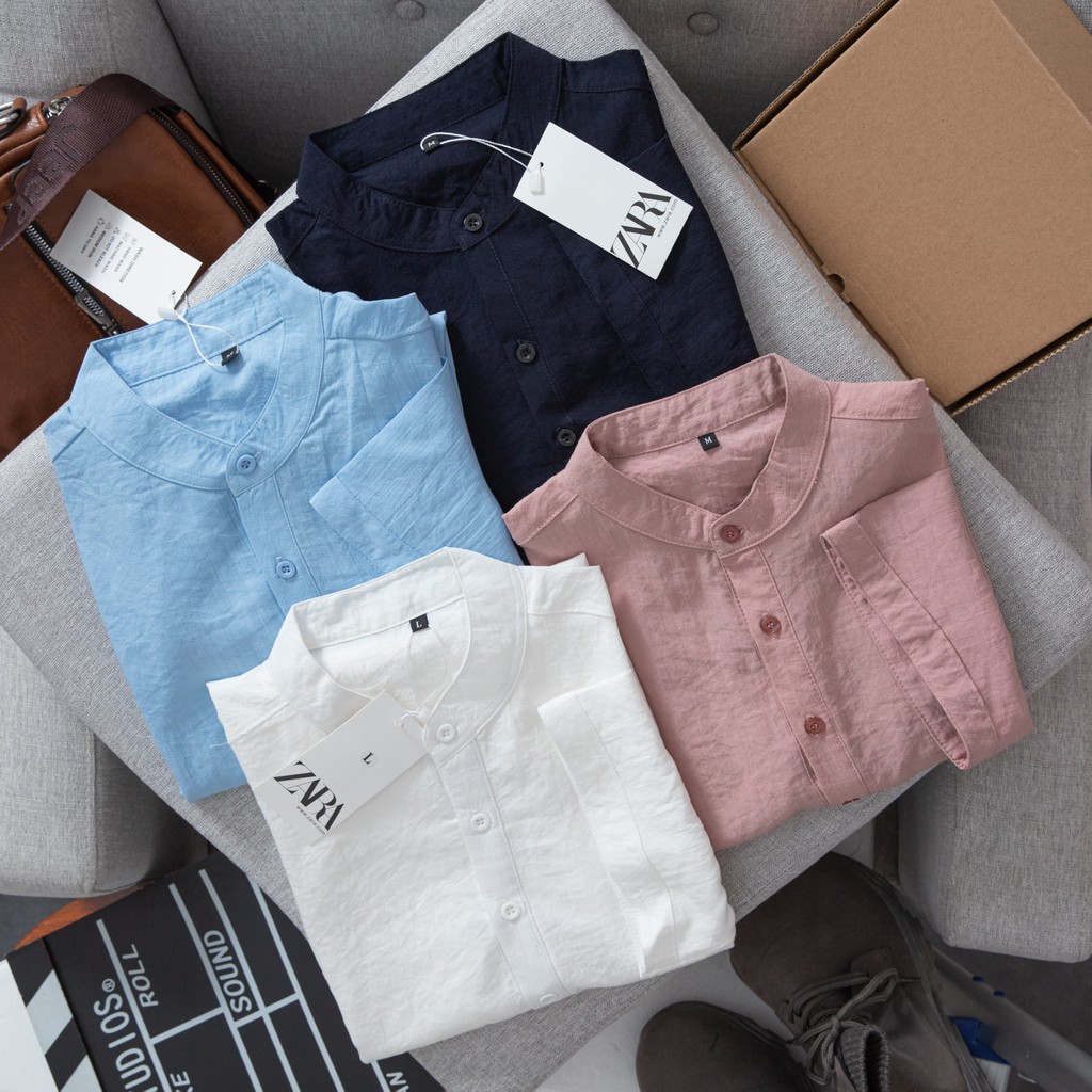 Áo đũi linen Mengo cực mát cho mùa hè nắng nóng ADZ01 - Mengo | BigBuy360 - bigbuy360.vn