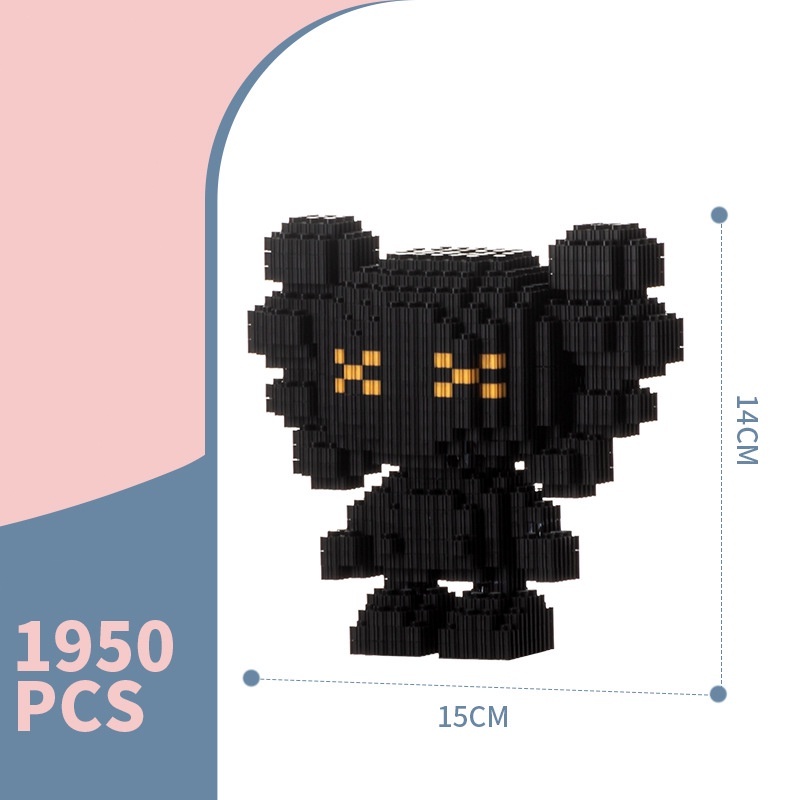 Tide thương hiệu KS khối xây dựng hạt đồ chơi giáo dục Đồ chơi mô hình lego đồ chơi xếp hình lắp ráp lego nano