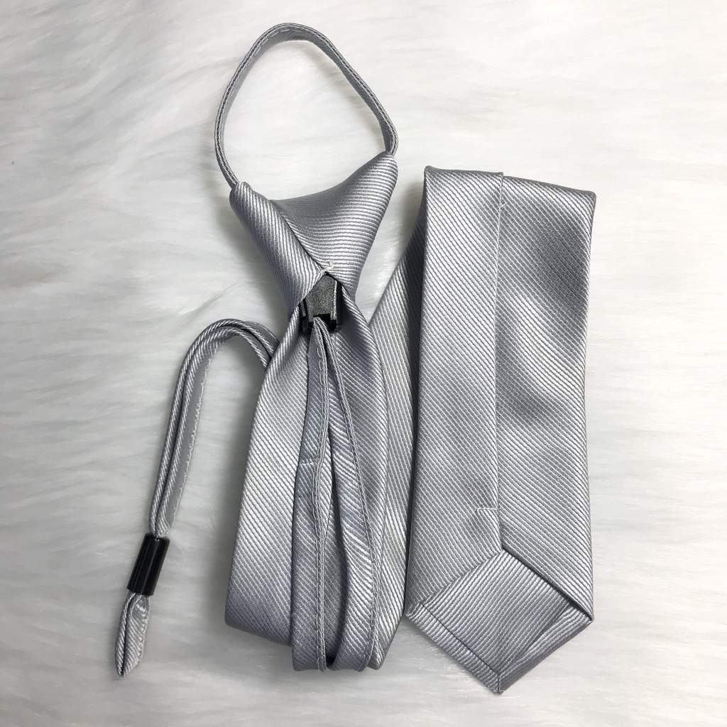 Cà vạt nam KINGCHUYENSI Cavat nam hoặc Caravat nam thiết kế Cà vạt thắt sẵn mua Cà vạt nam công sở và Cà vạt nam bản nhỏ