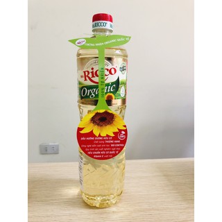 DẦU HƯỚNG DƯƠNG HỮU CƠ MR.RICCO - NHẬP KHẨU TỪ NGA - 1 LÍT