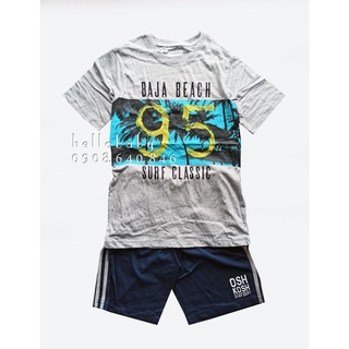 Bộ thun tay cộc bé trai Oshkosh
