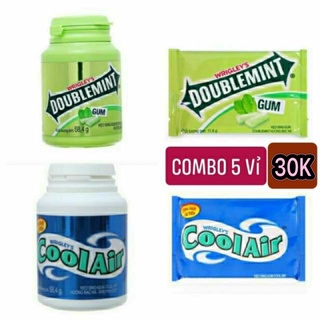 Kẹo Singgum Coolair - Doublemint (Hủ/Vỉ)
