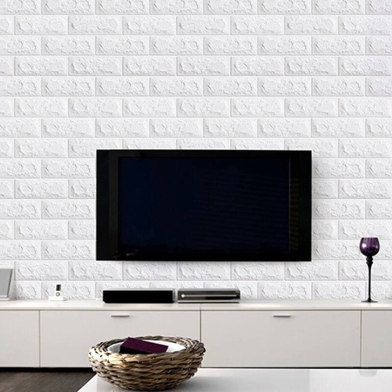 Xốp dán tường 3D giả gạch cách âm, chống ẩm mốc