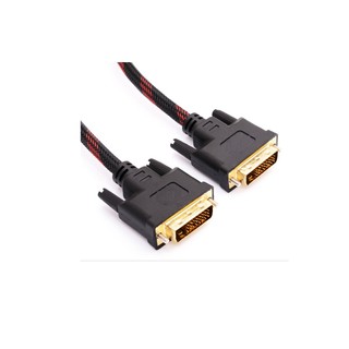 Dây cáp bọc lưới 2 đầu dvi 1,5m .
