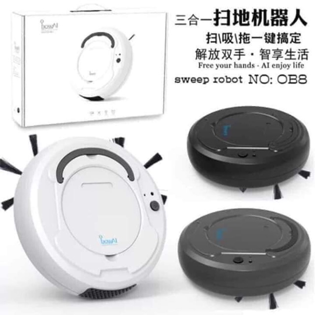 Robot Hút Bụi Thông Minh!! 3in 1