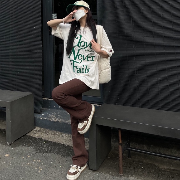 Áo thun Kill System cổ tròn Love Never Fails Unisex