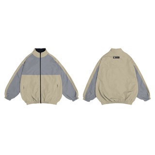 Áo Khoác Windbreaker Be Xám iMA God Breaker Local Brand