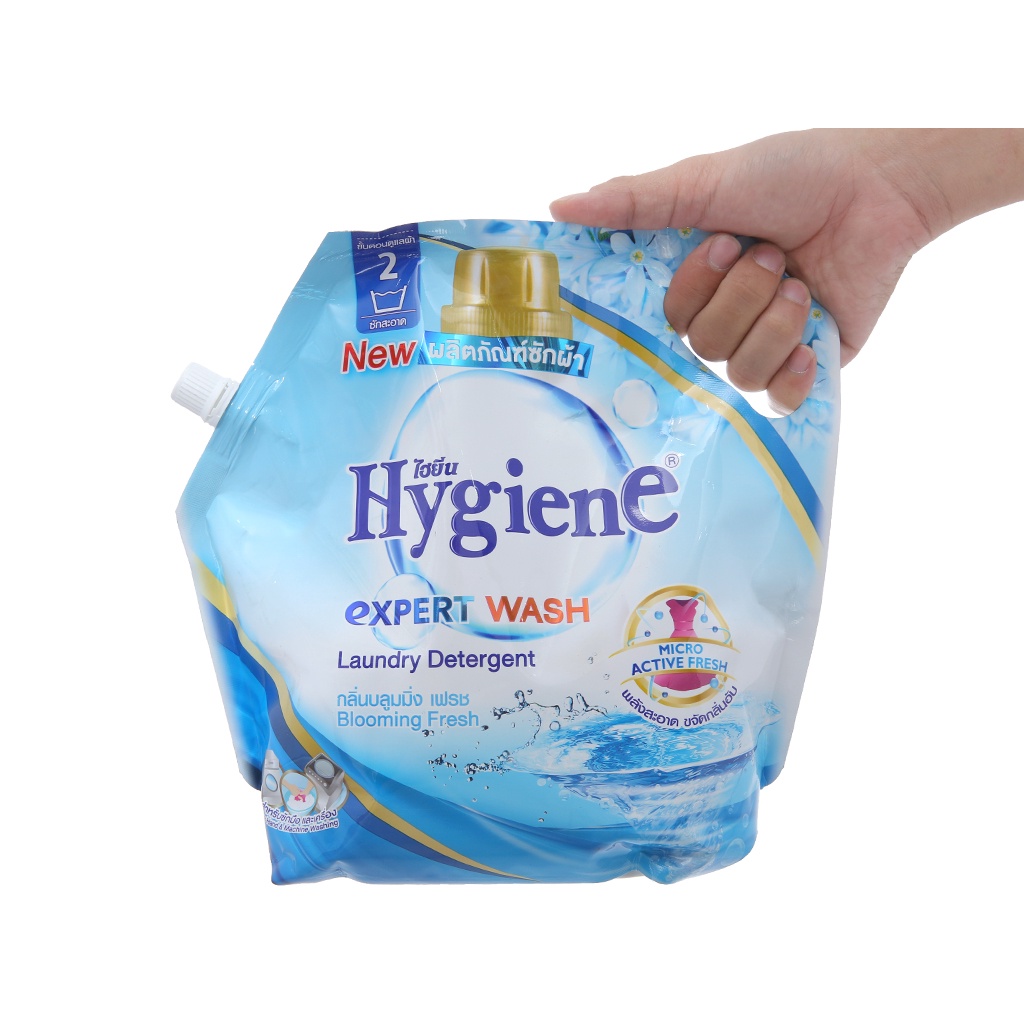 Nước giặt xả quần áo Hygiene đậm đặc thái lan 1.8L