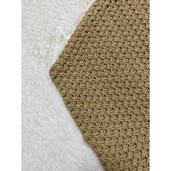 Thanh lý túi len đan tay Retro Handmade