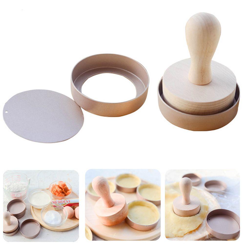 LAKAMIER Khuôn Làm Bánh Tart Trứng Bằng Thép Không Gỉ