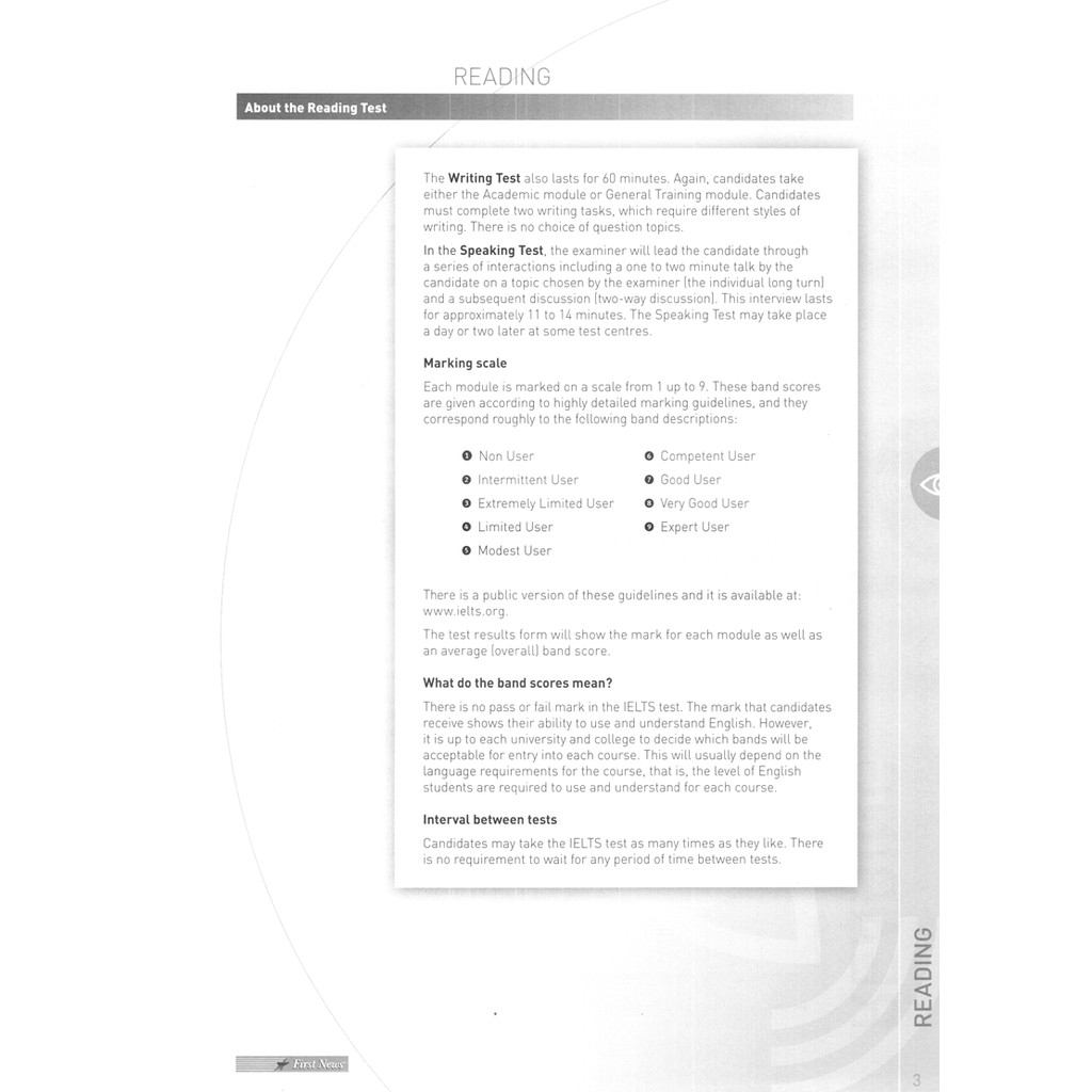 Sách - IELTS Skills Reading &amp; Writing Book Two (Lớn) Tặng Bút Bi