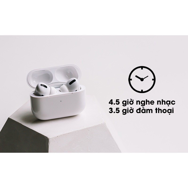 Tai Nghe Airpods Pro / Tai Nghe Airpods Pro Thế hệ Chip 1536U Louda Hồng Ngoại - Âm Thanh Vòm - Chống Ồn - Xuyên âm