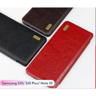 Bao da cho Samsung Galaxy Note 20, Note 20 Ultra. Note 10, Note 10 Plus, Note 8, Note 9 Hiệu XO có ngăn để thẻ cao cấp
