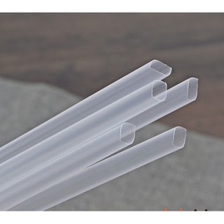 Gói 500gr Ống hút Trân châu OD12x210cm nhọn trong