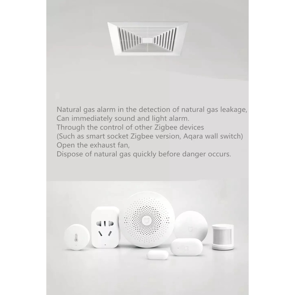 Thiết bị cảm biến cảnh báo khí gas Xiaomi honeywell (bản BLT)