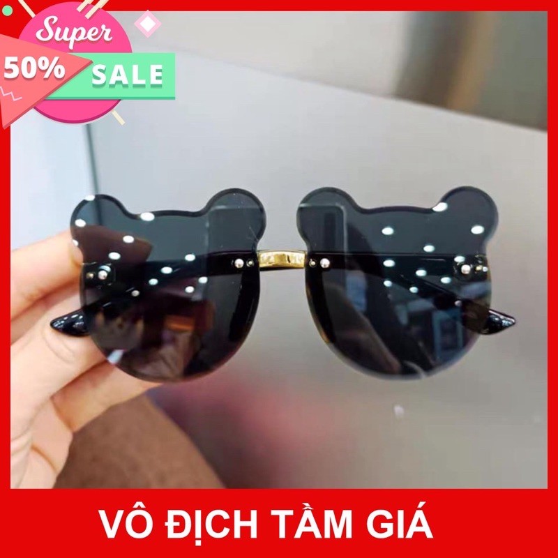 (Sỉ Tận Gốc) Kính Mắt Gấu Cho Bé Kute Chống Tia UV
