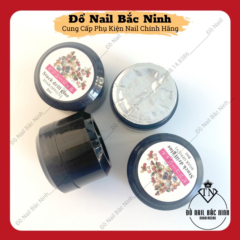 Gel Đính Đá, Gắn Đá Nail Siêu Chắc Hũ 8ml