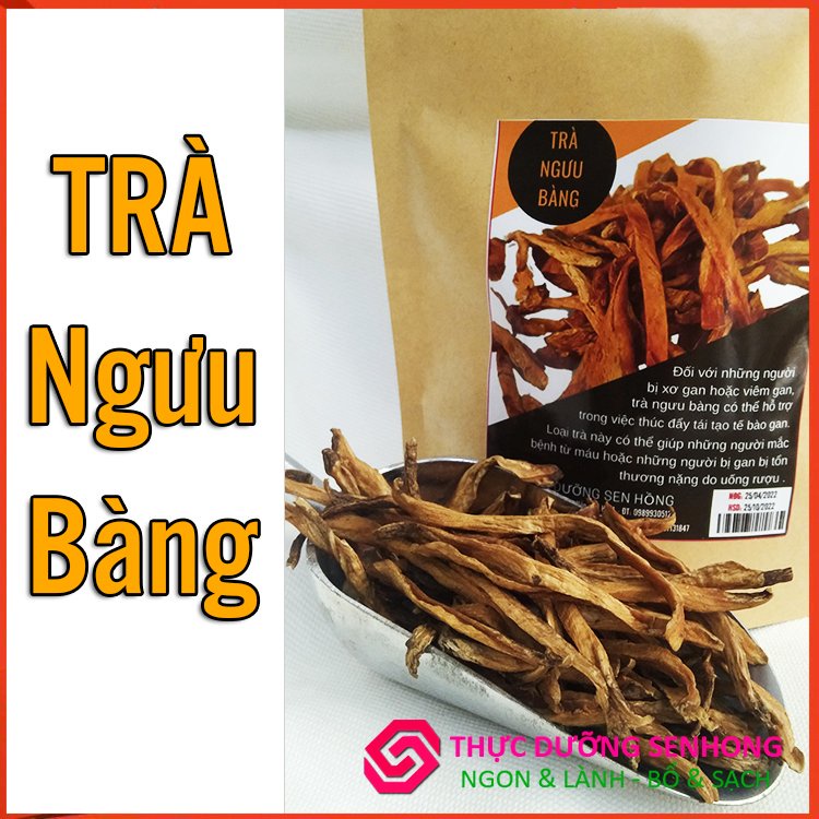 Trà ngưu bàng (100gr) Đào thải độc tố trong gan và thận
