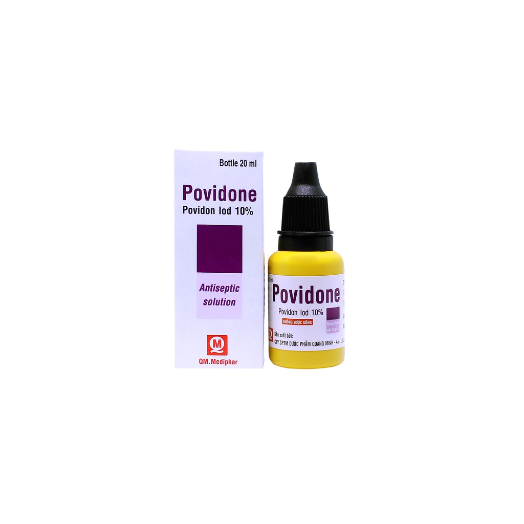 ✔️️️Povidone sát khuẩn lọ nhỏ 20ml và to ~90-100ml