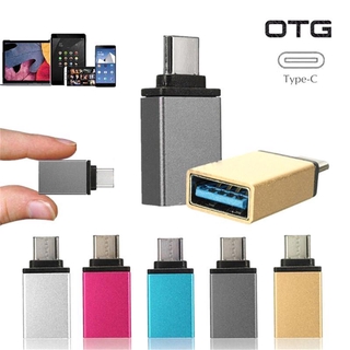 1 đầu chuyển đổi usb type c đực sang usb 3.0 cái otg cho điện thoại macbook