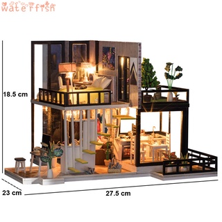 Nhà Búp Bê Mini Bằng Gỗ