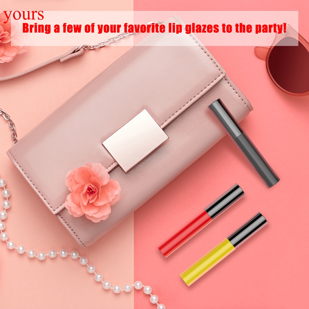 Ống mascara rỗng màu đen thời trang 5x10mL