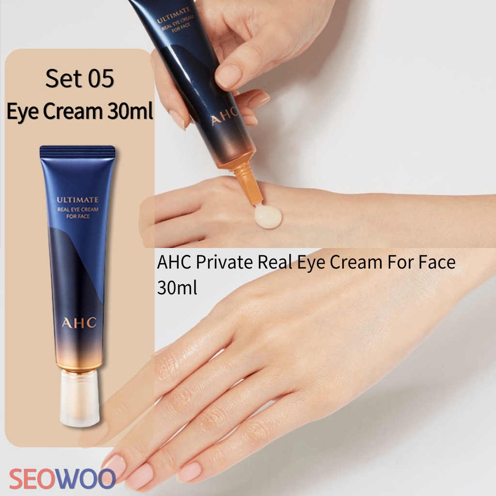 Bộ 5 Sản Phẩm Chăm Sóc Da Items / Ahc Vital Collagen Vàng Đặc Biệt