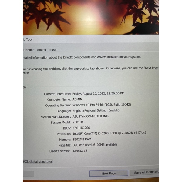 Laptop Asus K501U, vga rời 4G chuyên games