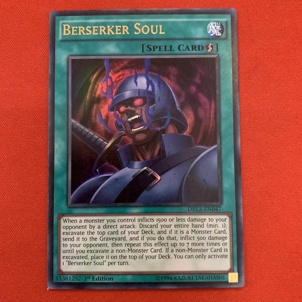 [EN][Thẻ Bài Yugioh Chính Hãng] Berserker Soul