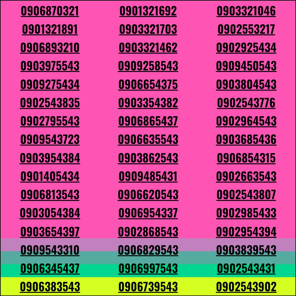 Sim số đẹp 4G giá rẻ mobifone lộc phát sảnh tiến