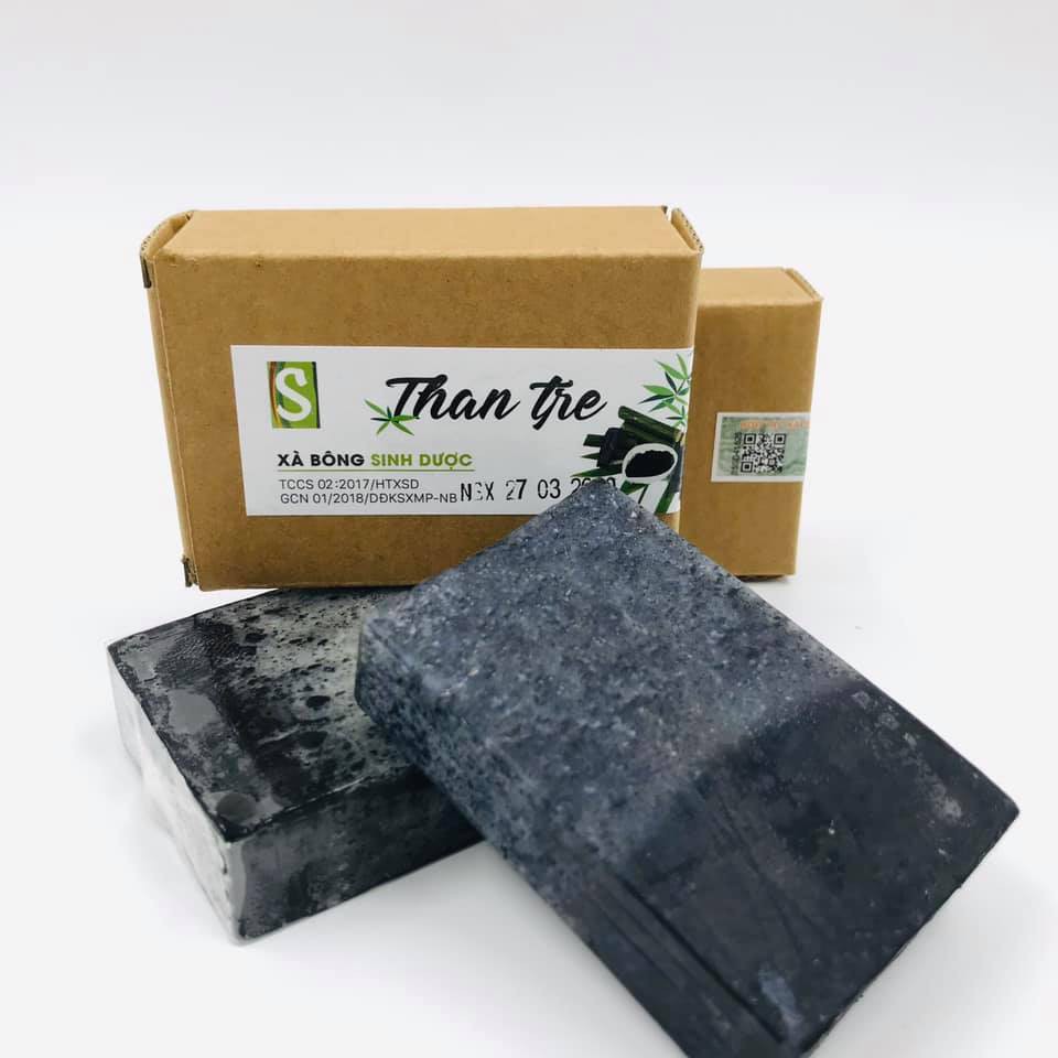 [Sống Xanh] Xà Bông Sinh Dược - Xà Phòng Thảo Dược Thuần Việt Hợp Tác Xã Sinh Dược - 100g | BigBuy360 - bigbuy360.vn