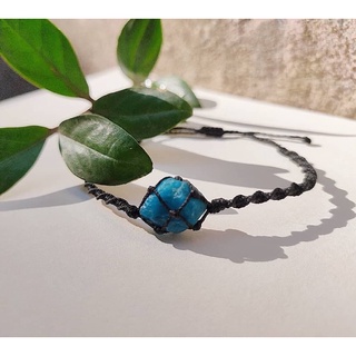 Vòng tay macrame Apatite
