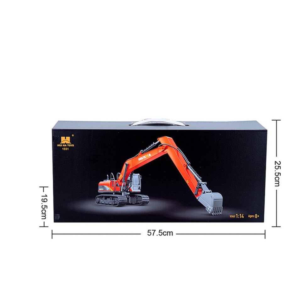 Máy Xúc Huina 1551 Cần Dài Điều Khiển Từ Xa