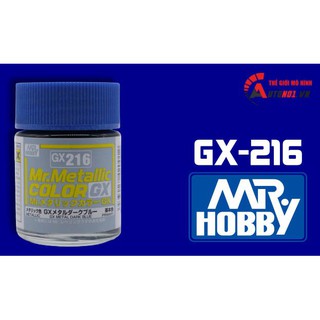 SƠN MÔ HÌNH MÀU XANH DƯƠNG YAMAHA (METAL DARK BLUE) LACQUER GX216 18ML MR.HOPPY S035