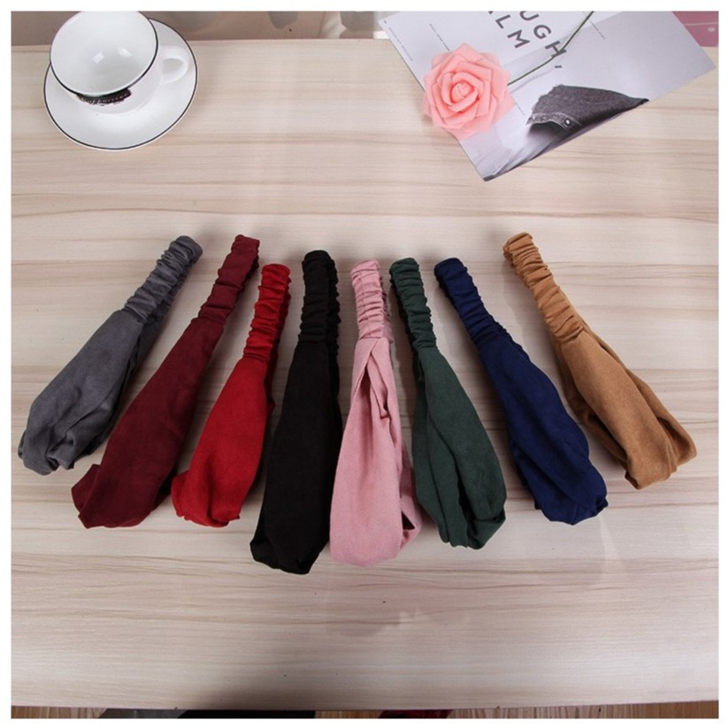 BĂNG ĐÔ TURBAN VẢI NHUNG NHIỀU MÀUCAO CẤP