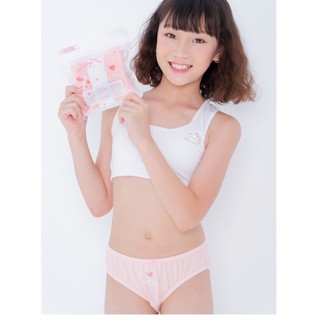 Quần lót trẻ em Sét 3c túi zip💕 Free ship 💕 Quần lót Trẻ em Nhật Bản AIRCOOL, chất cotton siêu mềm mịn