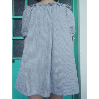 Váy babydoll trễ vai