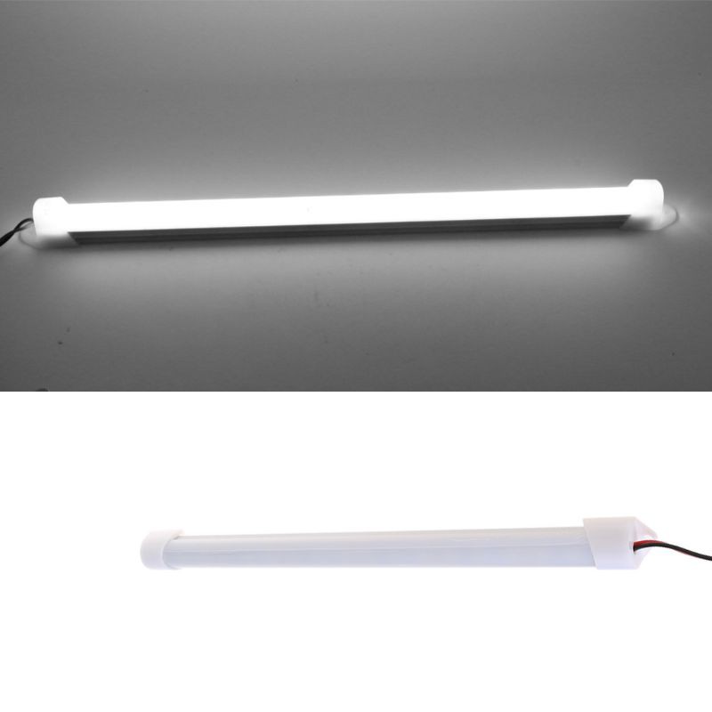 SEL 1PC 12V 5630 12LED Car LED SMD Interior Light Bar Tube Strip Lamp Boat White