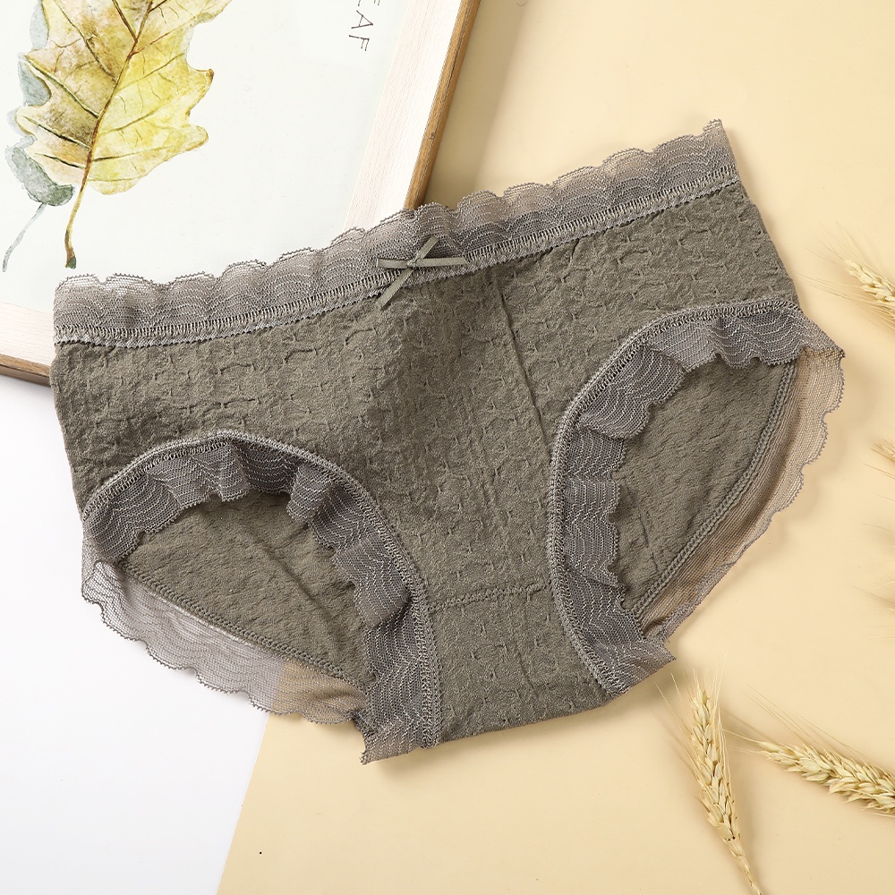 Quần lót AIJOLEN cotton đáy quần thoáng khí liền mạch phong cách mới cho nữ