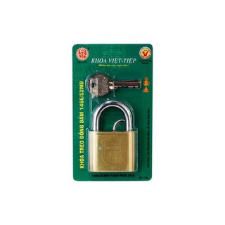 Khoá treo đồng bấm việt tiệp 1466/52mb