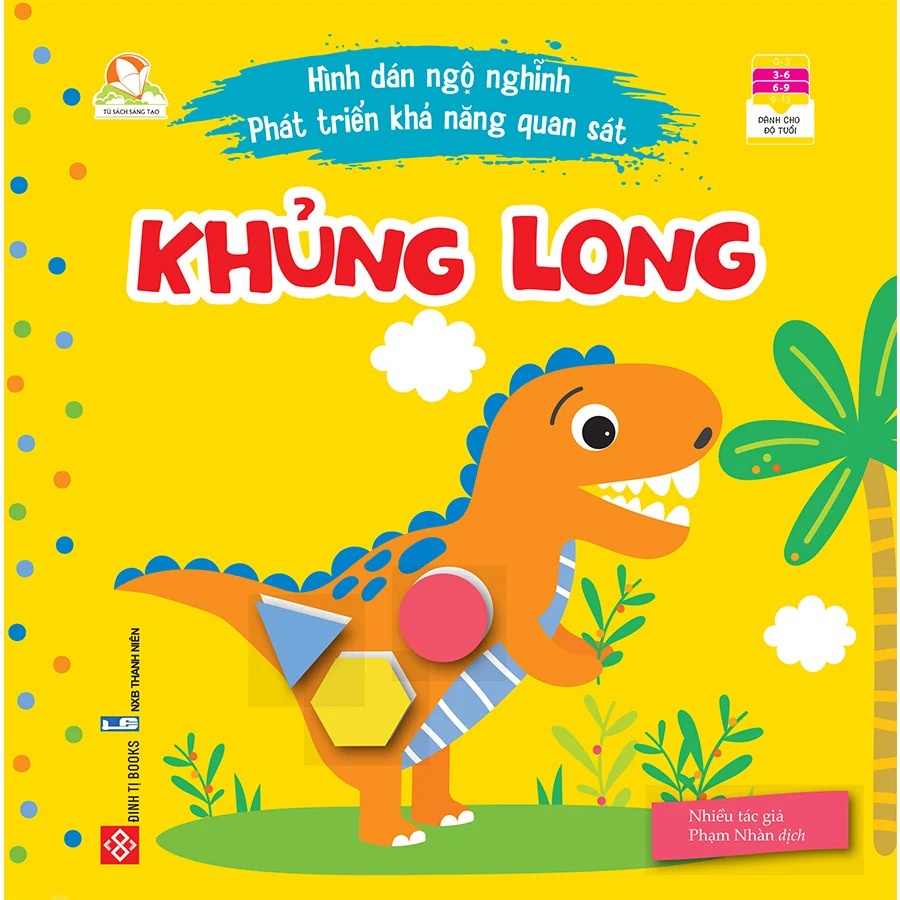 SÁCH - Combo: Hình dán ngộ nghĩnh - Phát triển khả năng quan sát (6 cuốn )