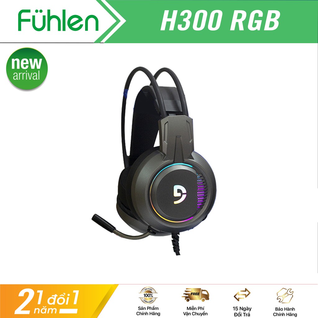 [Mã ELRE80 giảm 8% đơn 250K] Tai nghe Fuhlen H300 - Hàng chính hãng